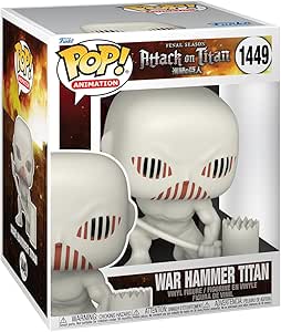 Funko Pop! Super: AoT - War Hammer Titan - Attack On Titan - Figura in Vinile da Collezione - Idea Regalo - Merchandising Ufficiale - Giocattoli per Bambini e Adulti - Anime Fans