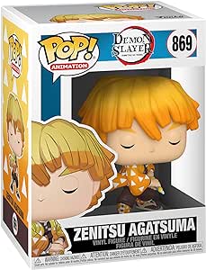 Funko Pop! Animation: Demon Slayer - Zenitsu Agatsuma- Esclusiva Amazon - Figura in Vinile da Collezione - Idea Regalo - Merchandising Ufficiale - Giocattoli per Bambini e Adulti - Anime Fans